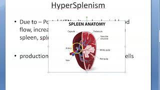 Medicine HyperSplenism Overactive spleen [upl. by Scornik]