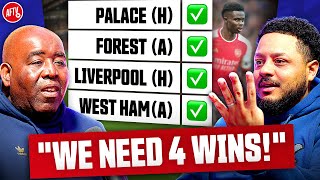 How Important Are Arsenals Next 5 Games Ft TroopzTV amp Robbie [upl. by Aseuqram]