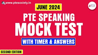 PTE Speaking Mock Test  June 2024  Part 2  Real Exam Questions  Free Mock Test  PTE Society [upl. by Sirak]