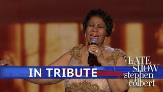 A Late Show Tribute to Aretha Franklin [upl. by Raphaela]