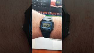 Casio F105W casio watches like subscribe shorts short youtuber youtubeshorts viral sub [upl. by Seaver]