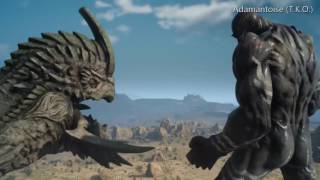 FF 15 Titan vs Adamantoise lvl 99 Ultimate Knockout [upl. by Anselmo]