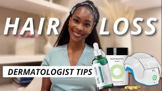 Hair Loss Dermatologist Tips to Prevent Hair Loss amp Regrow Hair [upl. by Wilfred752]