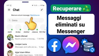 Come recuperare i messaggi eliminati su Messenger 2024 [upl. by Yhtimit632]