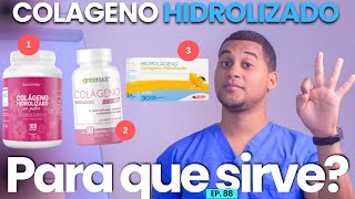 COLAGENO HIDROLIZADO PARA QUE SIRVE  3 COSAS [upl. by Anitsirc]