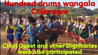 Hundred drums wangala Chibragre  Chief guest and other Dignitaries were also participated [upl. by Anthony721]