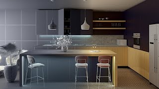 Master Kitchen Design with This 3Ds Max Tutorial [upl. by Osei247]