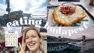 Budapest FOOD TOUR  we ate everything the locals recommend 🤤 [upl. by Scarface]