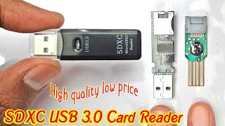 SDXC MicroSDXC USB 30 Memory card reader  High speed USB Micro SD TF Memory Card reader [upl. by Fisch]