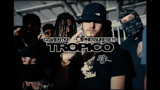 ClarentKP x PRESSURE9x19  Trópico Official Video [upl. by Nytsua]