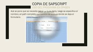 Copiar sapscript de un mandante a otro [upl. by Nellak]