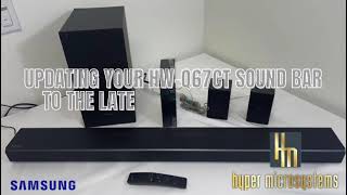 Updating your Sound bar to the latest Firmware update [upl. by Uball]