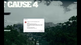 HOW TO FIX DIRECT3D FATAL ERROR CODE 34 JUST CAUSE 4  КАК ИСПРАВИТЬ ОШИБКУ 34 [upl. by Marijane]