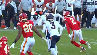 Broncos announcers lament the greatness of the Kansas City Chiefs kickblocking unit [upl. by Danczyk]