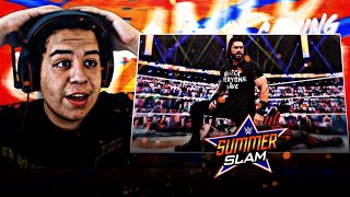 Roman Reigns REGRESA Reacción SummerSlam 2020 ftBroken JA [upl. by Batchelor]