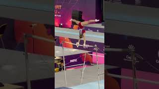 Elena Gerasimova  Stunning Routine on the Uneven Bars [upl. by Einberger]