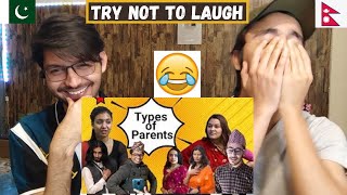 Types of Parents Risingstar Nepal  Pakistani Reacts [upl. by Aicxela]