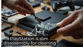 ps4 disassembly for cleaning  طريقة فتح وتنظيف Play Station 4 [upl. by Goines]