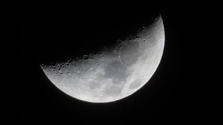 Canon Powershot SX740 Moon Zoom Test [upl. by Mosenthal]