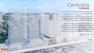 Centralis Towers Animation Walkthrough [upl. by Idnyc]