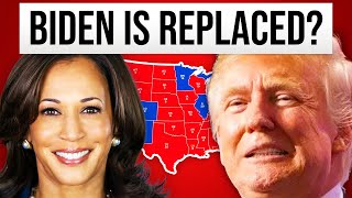 DONALD TRUMP vs KAMALA HARRIS  2024 Election Prediction if Joe Biden Drops Out [upl. by Kussell]