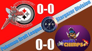 Pokémon Draft League  Pittsburgh Scizors VS Saudas Chimps  S7 W1 Stargazer Div [upl. by Bergwall]