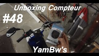 compteur velo sur scooter 48 unboxing compteur [upl. by Llebiram]