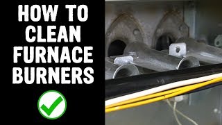 How To Clean Furnace Burners [upl. by Uzzia]