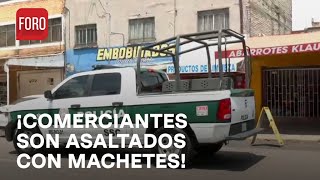 Comerciantes de la col Defensores de la República denuncian asalto con machetes  Paralelo 23 [upl. by Hoehne]