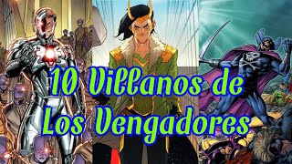 10 Villanos de los Vengadores [upl. by Adnilra]