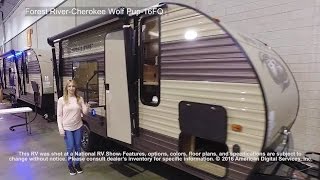 2017 Forest River RV Cherokee Wolf Pup 16FQ [upl. by Pam]