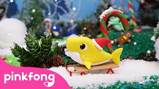 Cá Mập Con đất nặn 🦈 Clay Christmas Sharks 🎄 nhạc giáng sinh  Baby Shark Pinkfong  Nhạc thiếu nhi [upl. by Loziram]