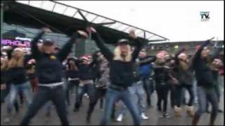 Kerstvakantie start met flashmob [upl. by Gyimah]