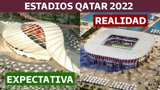 Estadios que Qatar prometió para el mundial y jamás los construyó [upl. by Nywroc]