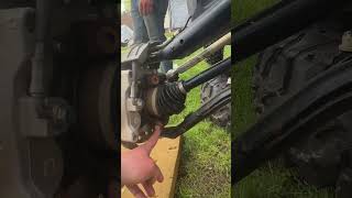 Polaris rzr pro 1000 change front Axel [upl. by Neenwahs]