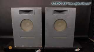 ALTEC A8 Voice of the Theater VOTT Speaker Pair [upl. by Newbill642]