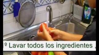 Gazpacho tradicional con thermomix [upl. by Burleigh]