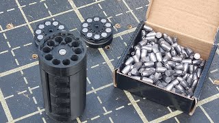 3D Printed loader for magazine for Taipan Veteran Airgun [upl. by Htiek167]