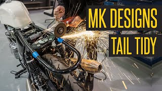 MK Designs Shorty Tail Tidy Installation on Royal Enfield Continental GT 650 [upl. by Sanford278]