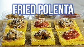 Fried Polenta Cakes [upl. by Meyer]