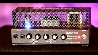 Review Demo  Demeter Amplification Bass 400 [upl. by Allimac]