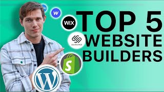 Top 5 Website Builders [upl. by Yemane]