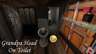 Granny Recaptured PC  Grandpa Head On Toilet  The Secret Base On Grannys House UPDATED [upl. by Hum385]