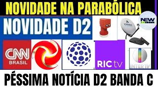 PARABÃ“LICA STARONE D2 SBT ABRIU O SINAL CANAL MAIS FAMÃLIA  FIM DOS CANAIS ABERTO EM BANDA C [upl. by Orfurd]