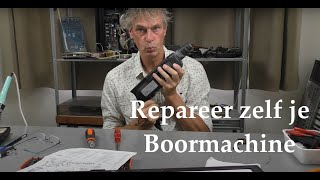 Je boormachine zelf repareren Netfliter of koolborstels vervangen Repair drill Wurth boorhamer H24 [upl. by Nerret]