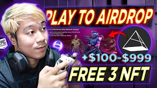 MoonRay FREE PLAY TO AIRDROP FULL GUIDE  How to Connect Wallet and EARN FREE CRYPTO NO INVEST [upl. by Adai]