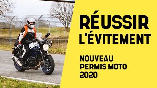 Réussir lévitement  Nouveau permis moto 2020 [upl. by Aneroc653]