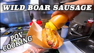 POV COOKING  WILD BOAR SPECIAL  OKTOBERFEST 1 [upl. by Augie565]