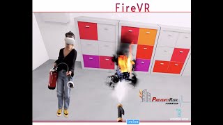 Exercice de Manipulation dExtincteur en Réalité Virtuelle  Formation Incendie amp Journée Sécurité [upl. by Dena]