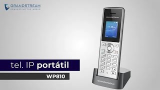 Teléfono IP portátil WP810 Grandstream [upl. by Dela]